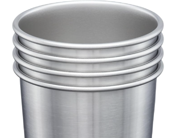 Klean Kanteen Single Wall Stainless Steel Cups, Pint Glasses 