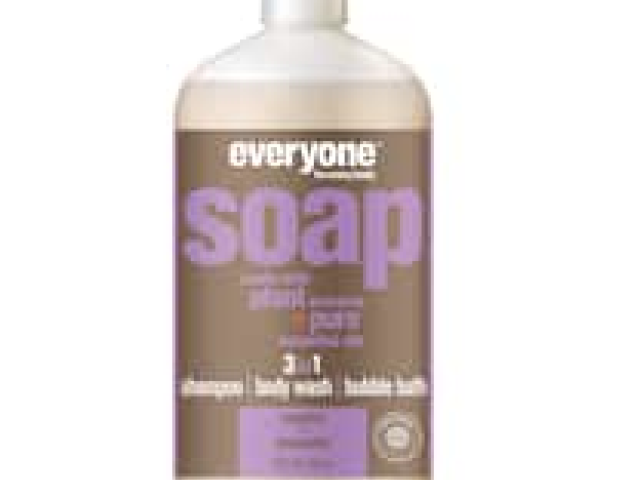 Everyone for Every Body 3-in-1 Soap - Body Wash, Shampoo, and Bubble Bath - Coconut + Lemon