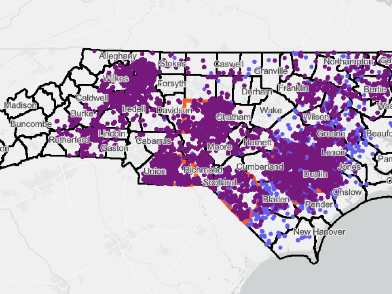 CAFO map