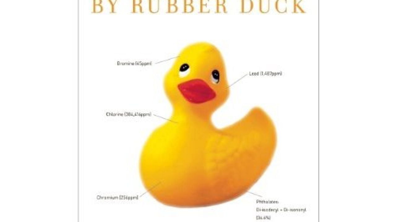 Danger: a mucky rubber ducky is a haven for bacteria, says study, Health